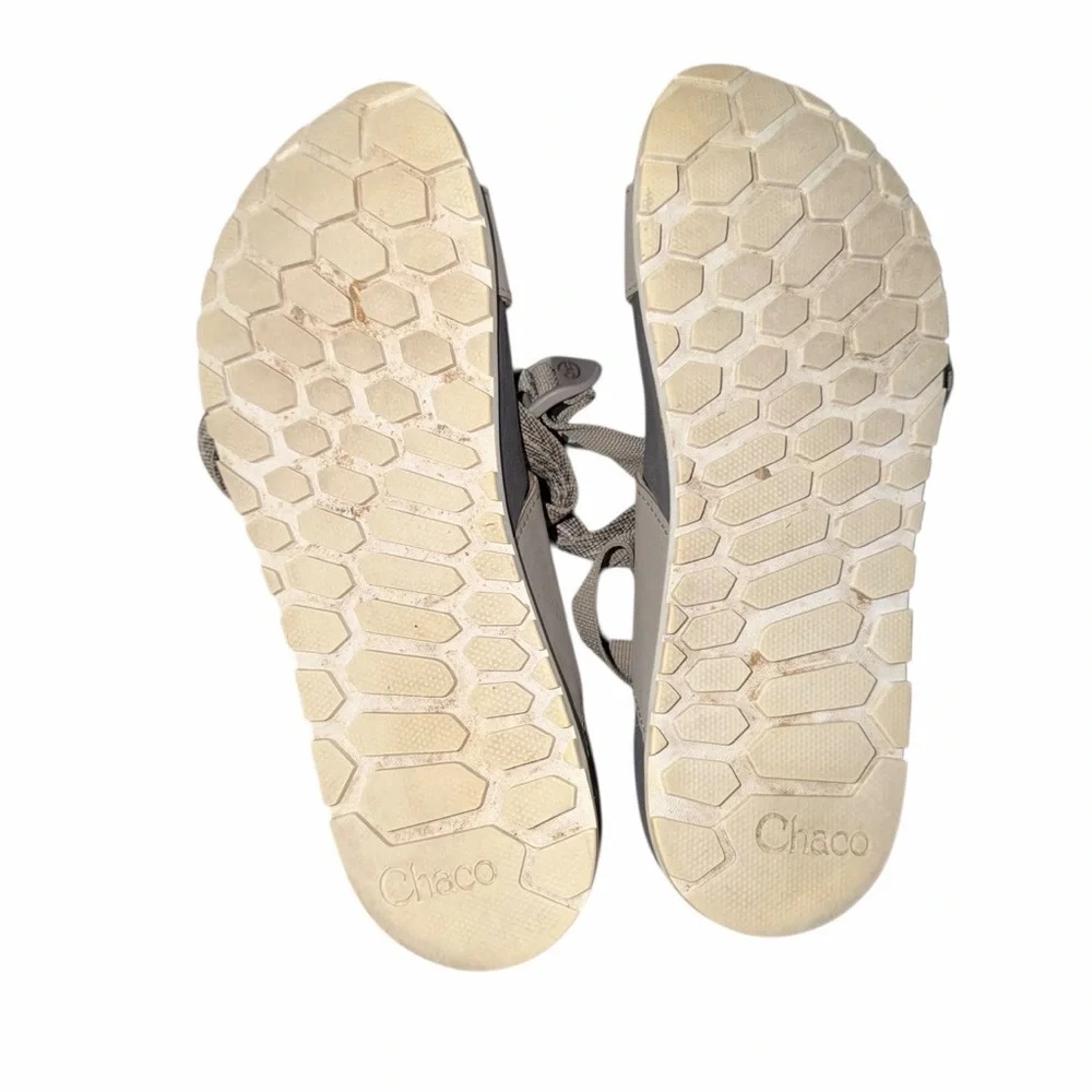 Chaco Lowdown Sandals Women’s Size 8 Gray Lightweight Travel Casual